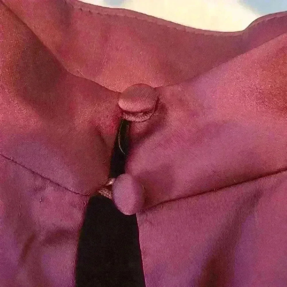 B Darlin Burgundy Mini Dress - Picture 5 of 10